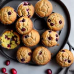 Fresh Cranberry Muffins compressed image1