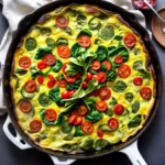 Frittata with Leftover Greens compressed image1