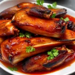 Georgia Peach BBQ Turkey Wings compressed image1