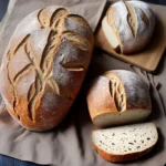 German Sourdough Rye Bread Roggenmischbrot compressed image1