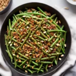 Green Beans with Caramelized Onions and Almonds compressed image1