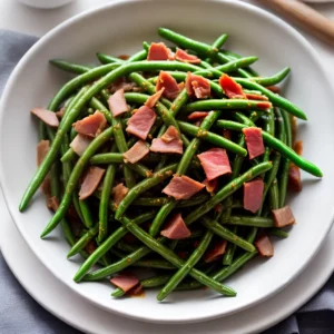 Green Beans with Smoked Ham compressed image1