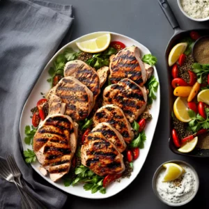 Grilled Chicken With Zaatar Recipe compressed image1