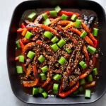 Grilled Sesame Soy Shishito Peppers compressed image1