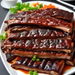 Grilled Slow Cooked BBQ Ribs compressed image1