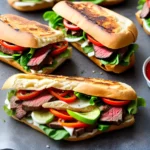 Grilled Steak Banh MiStyle Sandwich Recipe compressed image1