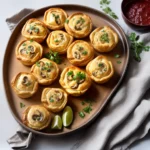 Gruyere Mushroom Puff Pastry Bites compressed image1