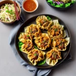 Guo Tie Chinese Fried Pork and Cabbage Dumplings with Homemade Wrappers compressed image1