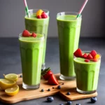 Healthy Fruit and Vegetable Smoothie compressed image1