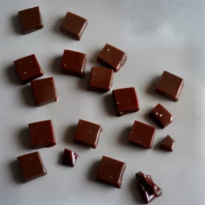 Homemade Caramels with Dark Chocolate and Sea Salt compressed image1