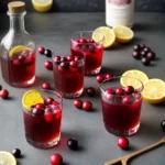 Homemade Cranberry Liqueur compressed image1