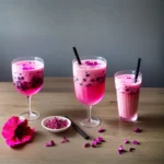Hot Pink Hibiscus Bubble Tea compressed image1