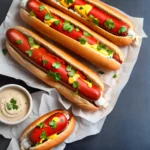 Hotdogs and Horseradish Sauce compressed image1