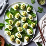 Japanese Wasabi Deviled Eggs compressed image1