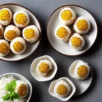 Kimchi Shiso Onigiri Rice Balls compressed image1