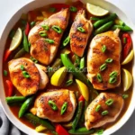 Lemon Chicken with Shishito Peppers compressed image1