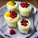 Lemon Mousse with Berries compressed image1