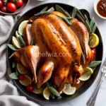 Maple Roasted Turkey with Sage Butter compressed image1