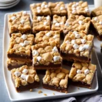 Marshmallow Crispie Bars compressed image1