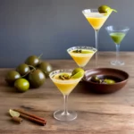 Martini Oaxaqueo Mezcal Dirty Martini With Castelvetrano Olives Recipe compressed image1