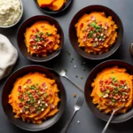 Mashed Sweet Potatoes with Bacon compressed image1