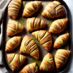 Matcha Almond Croissants compressed image1