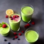 Matcha Berry Swirl Smoothie compressed image1