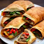 Meat and Veggie Stromboli compressed image1