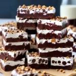 No Bake Rocky Road Bars compressed image1