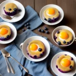 No Egg Blueberry Mug Cake compressed image1