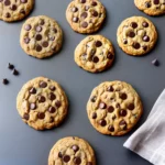 Oatmeal Flax Chocolate Chip Cookies compressed image1