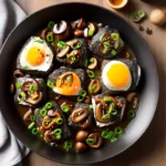 Omusubi With Soy Butter Mushrooms compressed image1