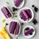 One Ingredient Grape Ice Pops compressed image1