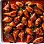 Oven Roasted Carolina BBQ Chicken Wings compressed image1