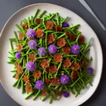 Pan Fried Chive Flowers compressed image1