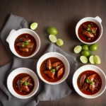 Pareja de Codornices en Salsa de Chile Ancho con Miel Pair of Quail in Ancho Chile Honey Sauce compressed image1
