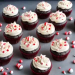 Peppermint Bark Cupcakes compressed image1