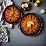 Plum Upside Down Cake with Lemon compressed image1