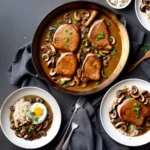 Pork Chops With Mushroom Gravy compressed image1