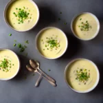 Potato Leek Soup Vichyssoise compressed image1