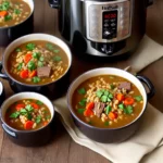 Pressure Cooker Beef Barley Soup Recipe compressed image1