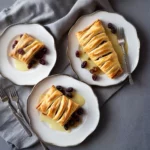 Puff Pastry Apple and Raisin Strudel compressed image1