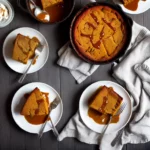 Pumpkin Bread Pudding with Caramel Rum Sauce compressed image1