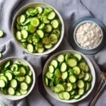 Quick Pickled Sweet Cucumbers compressed image1