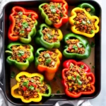 Quick and Easy Stuffed Peppers compressed image1