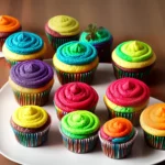 Rainbow Cupcakes compressed image1