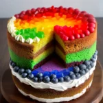 Rainbow Jell O Poke Cake Recipe compressed image1