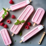 Raspberry Yogurt Popsicles Recipe compressed image1