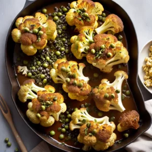 Roasted Cauliflower with Capers and Garlic compressed image1