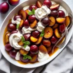 Roasted Plums With Greek Yogurt compressed image1